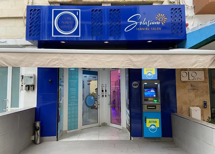 44 With Twin Beds & Kitchenette At The New Olo Living Gæstehus Saint Julian's